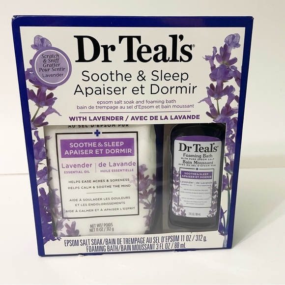 Dr Teal's Lavender Epsom Salt & Foaming Bath - Picture 1 of 11